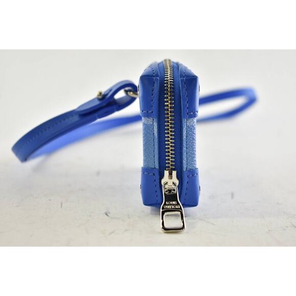 Louis Vuitton Soft Trunk NW Clouds Blue Monogram White Necklace Wallet Strap Bag - Picture 9 of 12